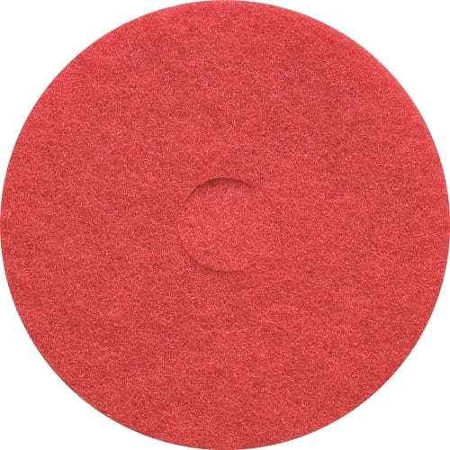 Performance Plus 19 Inch Round Buffing Pad, Red